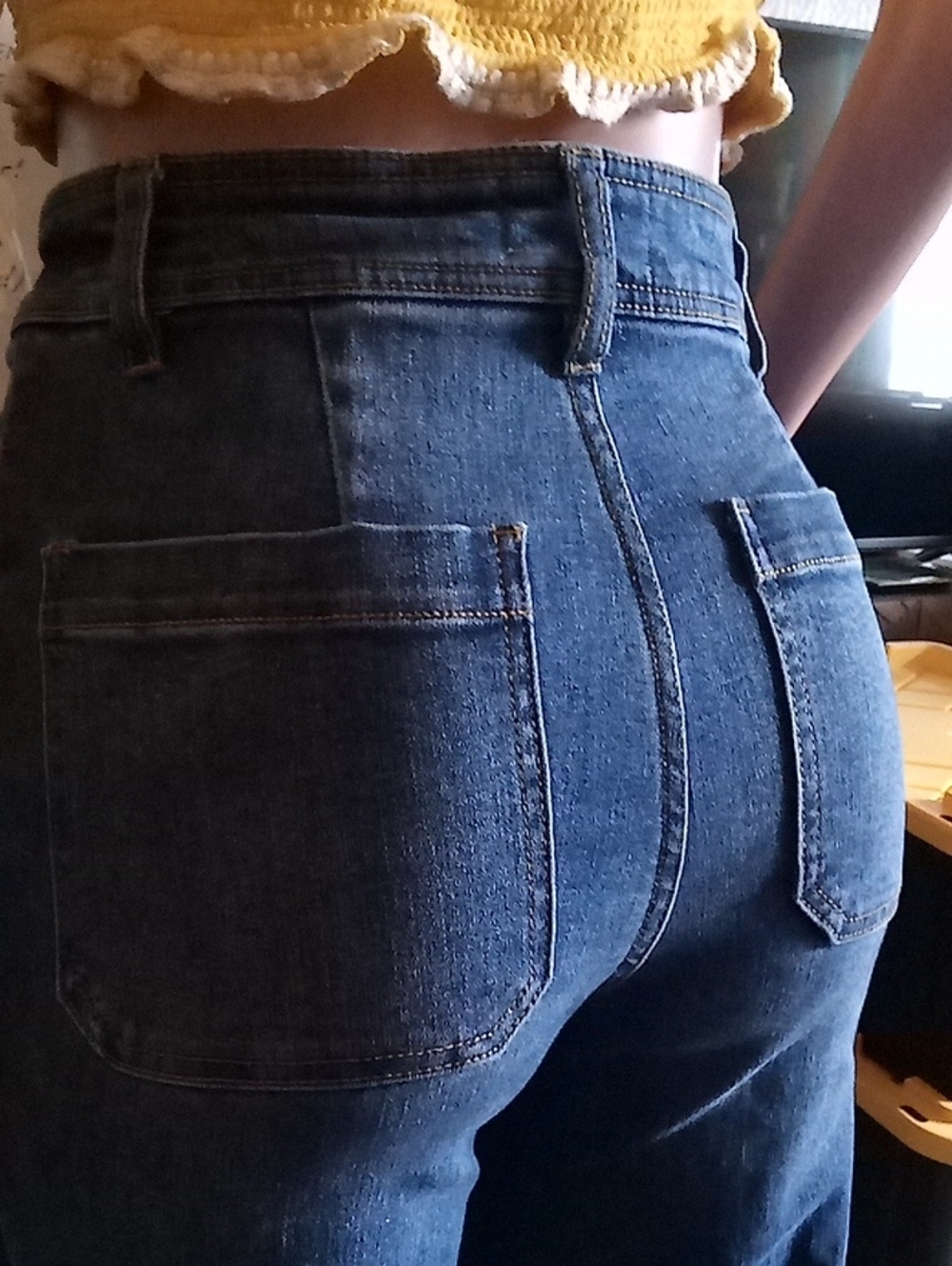 OAT NEW YORK '70S Style Pocket Jeans. Sz 4/27 Inch Waist. - Picture 7 of 11